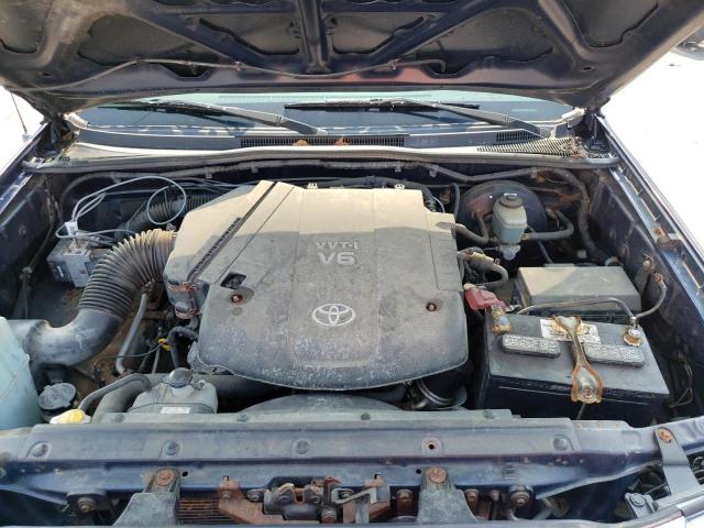 5TEUU42N46Z286109 - 2006 TOYOTA TACOMA ACCESS CAB ლურჯი ფოტო 11