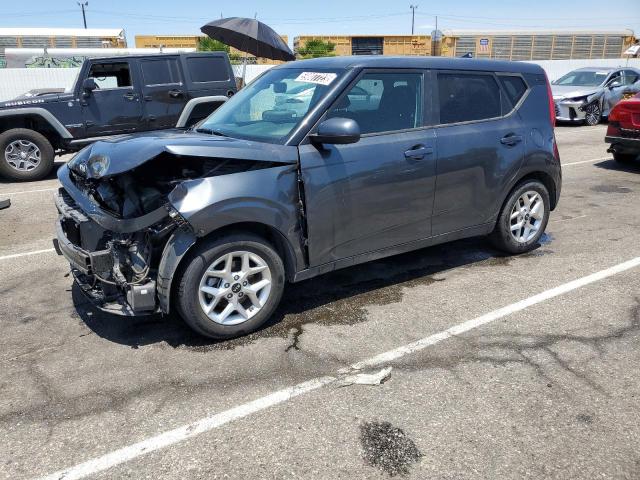 KNDJ23AU9M7784628 - 2021 KIA SOUL LX GRAY photo 1