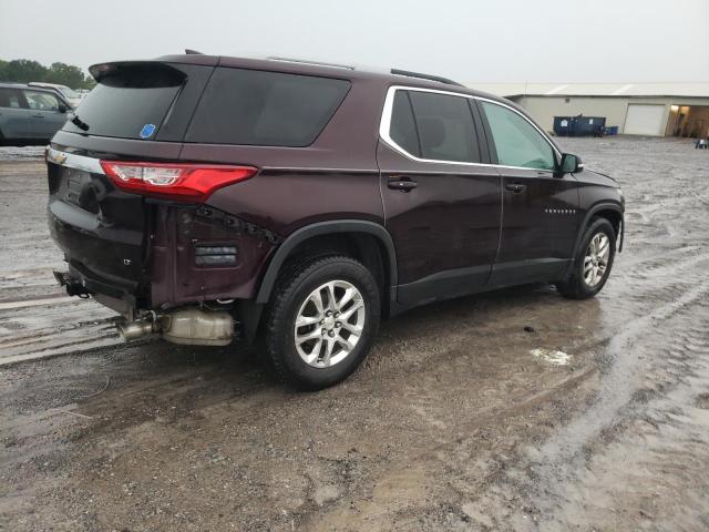 1GNERGKW5JJ112818 - 2018 CHEVROLET TRAVERSE LT BURGUNDY photo 3