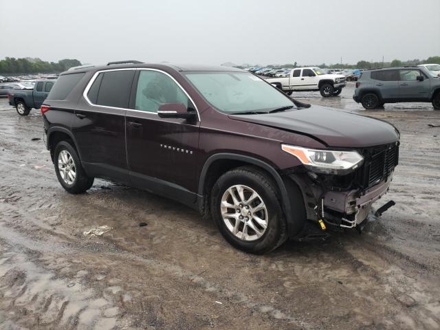 1GNERGKW5JJ112818 - 2018 CHEVROLET TRAVERSE LT BURGUNDY photo 4