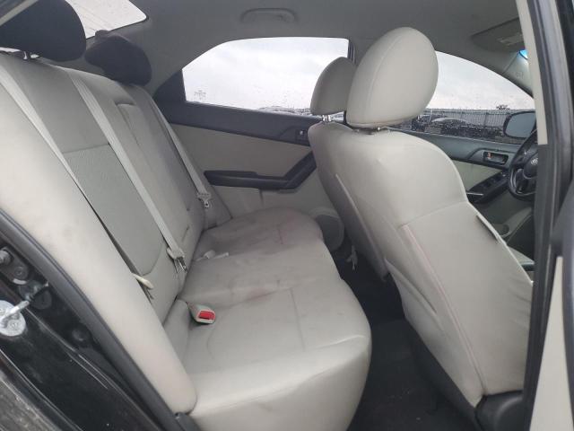 KNAFU4A24C5538307 - 2012 KIA FORTE EX შავი ფოტო 10