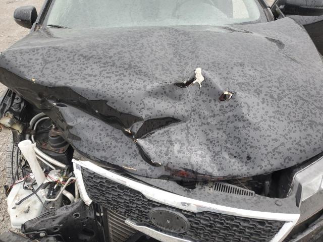 KNAFU4A24C5538307 - 2012 KIA FORTE EX შავი ფოტო 11