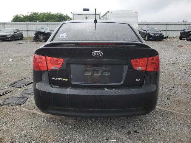 KNAFU4A24C5538307 - 2012 KIA FORTE EX შავი ფოტო 6