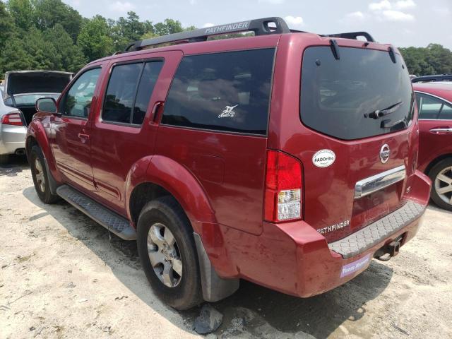 5N1AR18W86C663151 - 2006 NISSAN PATHFINDER LE MAROON photo 2