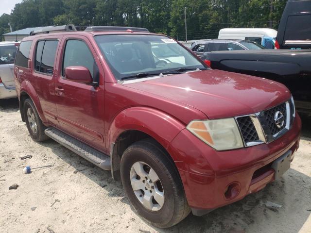 5N1AR18W86C663151 - 2006 NISSAN PATHFINDER LE MAROON photo 4