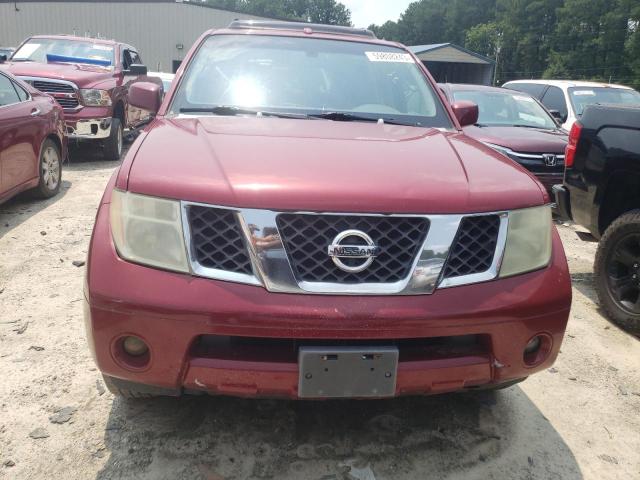 5N1AR18W86C663151 - 2006 NISSAN PATHFINDER LE MAROON photo 5