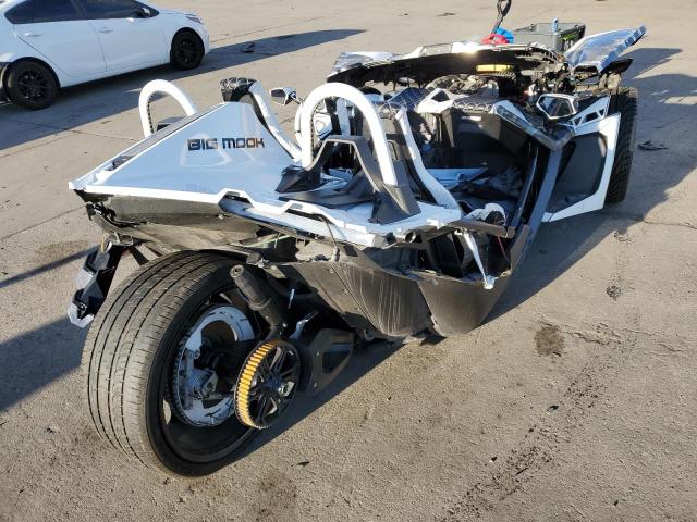 57XAASHD9M8143998 - 2021 POLARIS SLINGSHOT S WHITE photo 4