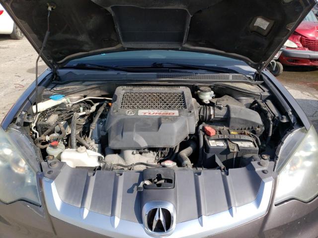 5J8TB18298A011671 - 2008 ACURA RDX GRAY photo 11