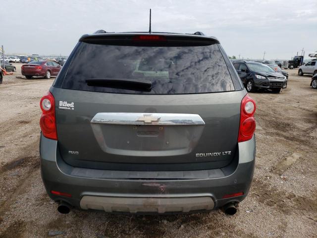 2GNFLGE3XD6185224 - 2013 CHEVROLET EQUINOX LTZ GRAY photo 6