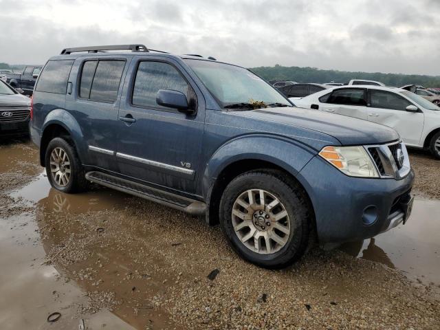 5N1BR18A28C627712 - 2008 NISSAN PATHFINDER LE BLUE photo 4