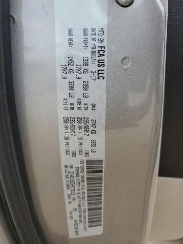 2C4RC1BG5HR739123 - 2017 CHRYSLER PACIFICA TOURING L 银色 照片 13