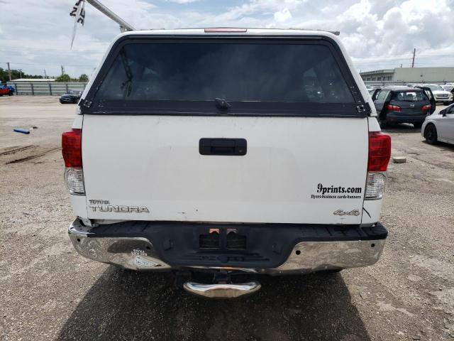 5TBBV54128S514749 - 2008 TOYOTA TUNDRA DOUBLE CAB WHITE photo 6