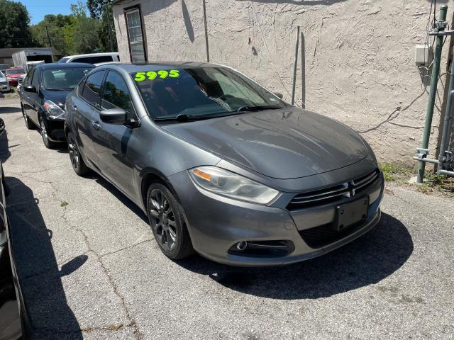 1C3CDFCH1DD703308 - 2013 DODGE DART LIMITED GRAY photo 1