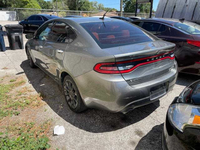 1C3CDFCH1DD703308 - 2013 DODGE DART LIMITED GRAY photo 3