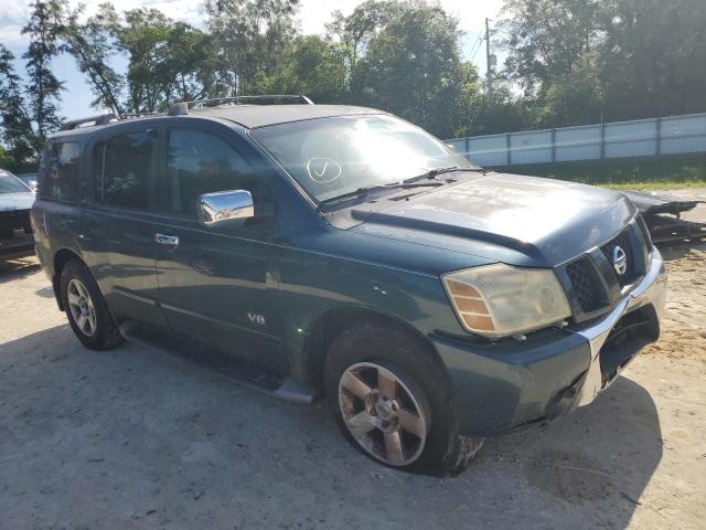 5N1AA08A55N725372 - 2005 NISSAN ARMADA SE GREEN photo 4