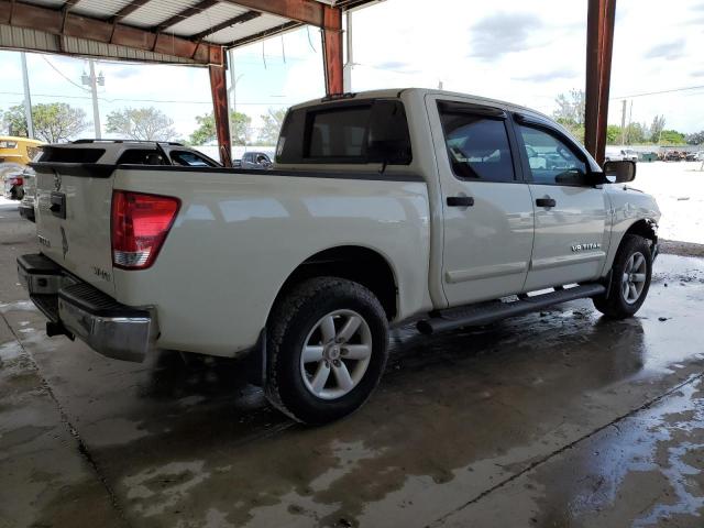 1N6AA0EC5EN513188 - 2014 NISSAN TITAN S WHITE photo 3