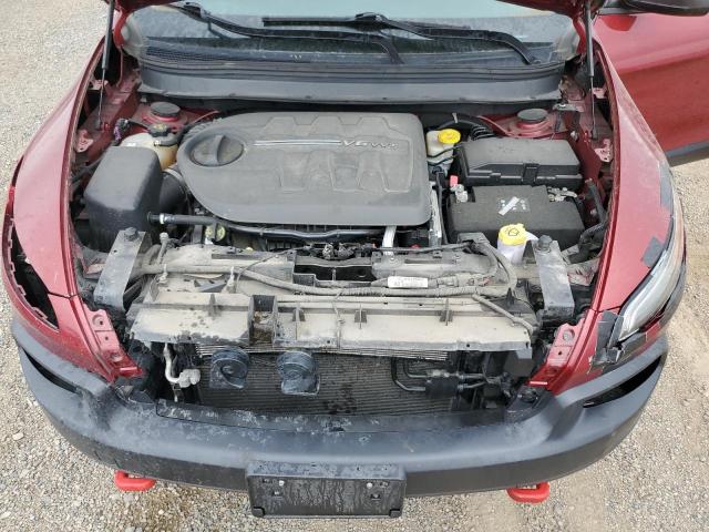 1C4PJMBS1FW662614 - 2015 JEEP CHEROKEE TRAILHAWK MAROON photo 12