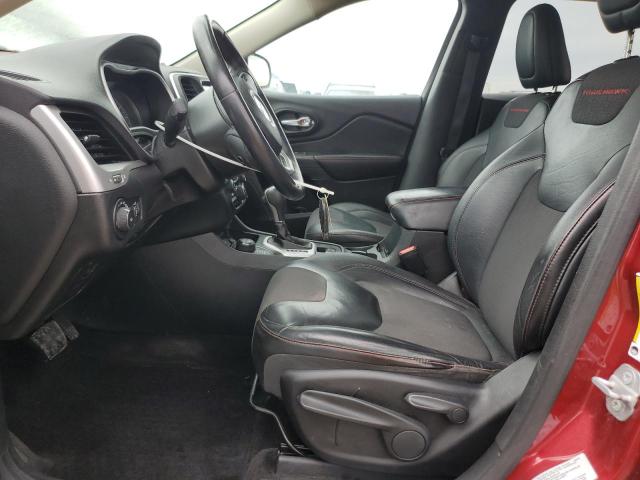 1C4PJMBS1FW662614 - 2015 JEEP CHEROKEE TRAILHAWK MAROON photo 7