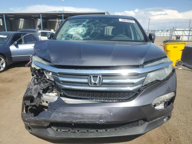 5FNYF6H30HB022015 - 2017 HONDA PILOT EX GRAY photo 5