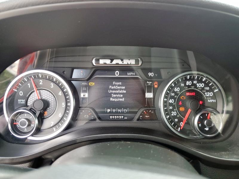 1C6SRFFT7RN108383 - 2024 RAM 1500 BIG HORN/LONE STAR RED photo 9