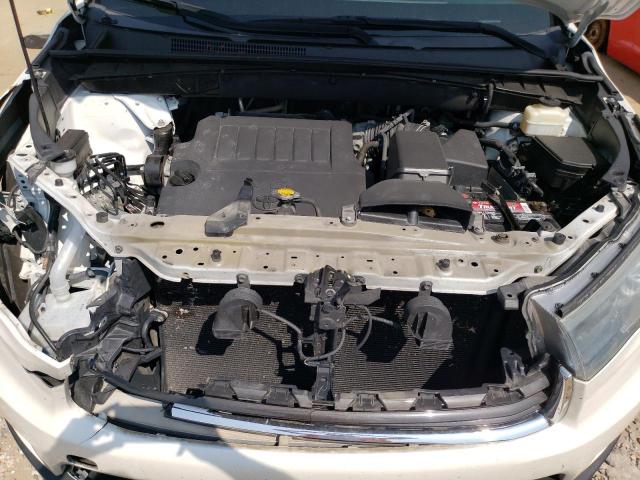 5TDKKRFH9FS052799 - 2015 TOYOTA HIGHLANDER XLE Weiß Foto 12