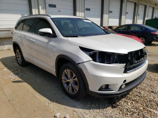 5TDKKRFH9FS052799 - 2015 TOYOTA HIGHLANDER XLE Weiß Foto 4