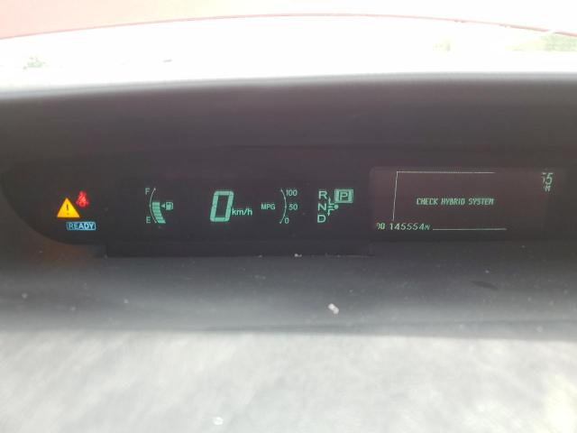 JTDKN3DU6A0034292 - 2010 TOYOTA PRIUS Tünd qırmızı foto 9