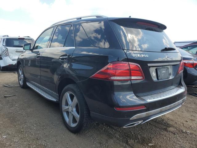 4JGDA5HB4GA717146 - 2016 MERCEDES-BENZ GLE 350 4MATIC BLACK photo 2
