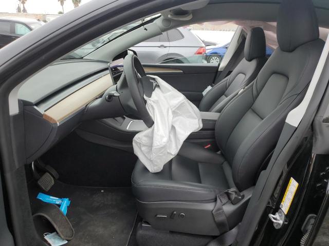 7SAYGDEE3PA161772 - 2023 TESLA MODEL Y 黑色 照片 7