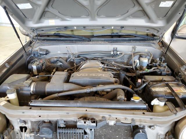 5TBRT34141S173028 - 2001 TOYOTA TUNDRA ACCESS CAB ოქროსფერი ფოტო 11