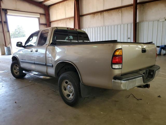 5TBRT34141S173028 - 2001 TOYOTA TUNDRA ACCESS CAB ოქროსფერი ფოტო 2