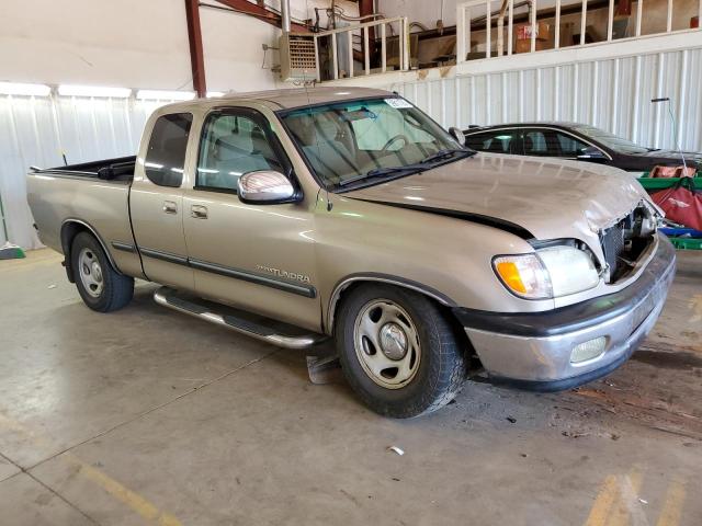 5TBRT34141S173028 - 2001 TOYOTA TUNDRA ACCESS CAB ოქროსფერი ფოტო 4