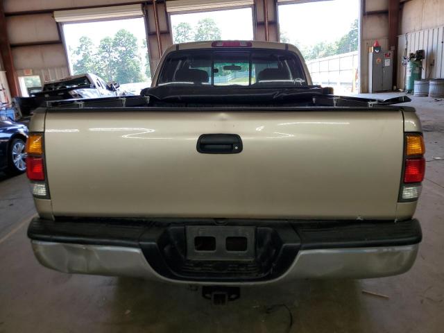 5TBRT34141S173028 - 2001 TOYOTA TUNDRA ACCESS CAB ოქროსფერი ფოტო 6