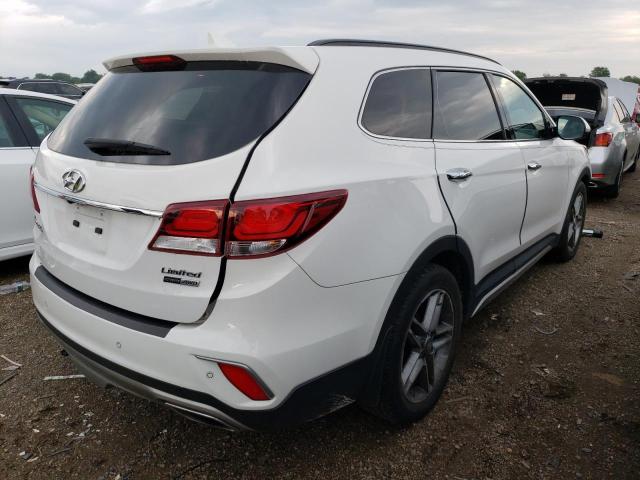 KM8SRDHF1HU207124 - 2017 HYUNDAI SANTA FE SE ULTIMATE WHITE photo 3