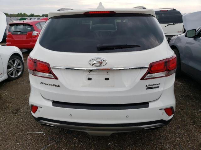 KM8SRDHF1HU207124 - 2017 HYUNDAI SANTA FE SE ULTIMATE WHITE photo 6