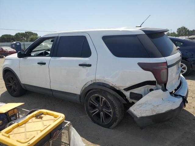 1FM5K8AR0DGC31260 - 2013 FORD EXPLORER POLICE INTERCEPTOR WHITE photo 2