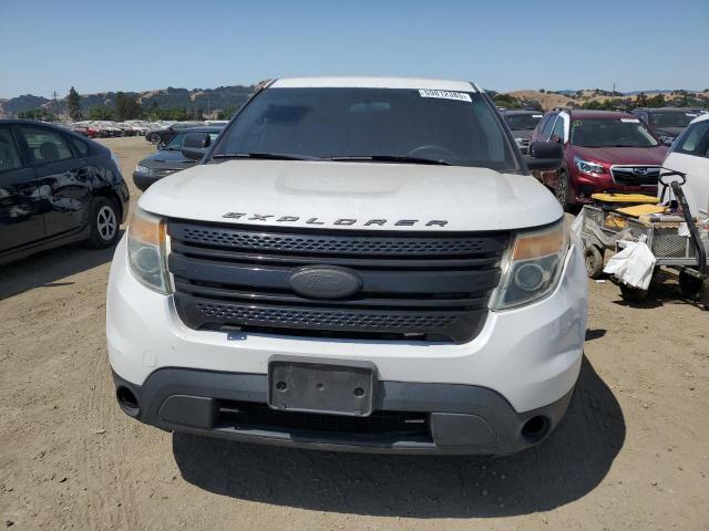 1FM5K8AR0DGC31260 - 2013 FORD EXPLORER POLICE INTERCEPTOR WHITE photo 5