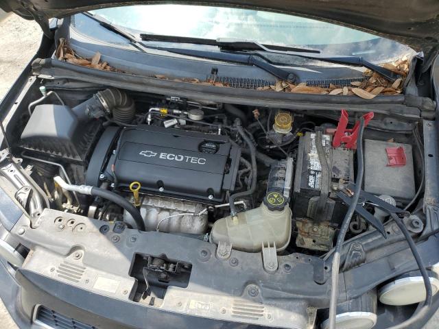 1G1JA5SHXD4248068 - 2013 CHEVROLET SONIC LS BLACK photo 11