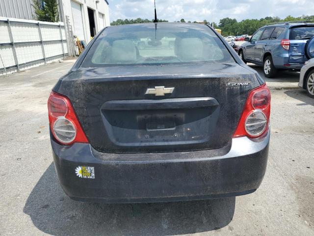 1G1JA5SHXD4248068 - 2013 CHEVROLET SONIC LS BLACK photo 6