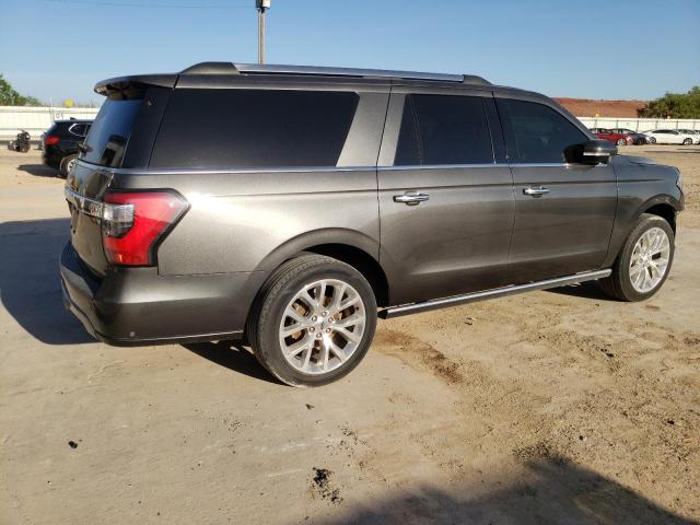 1FMJK1KT8KEA34863 - 2019 FORD EXPEDITION MAX LIMITED GRAY photo 3