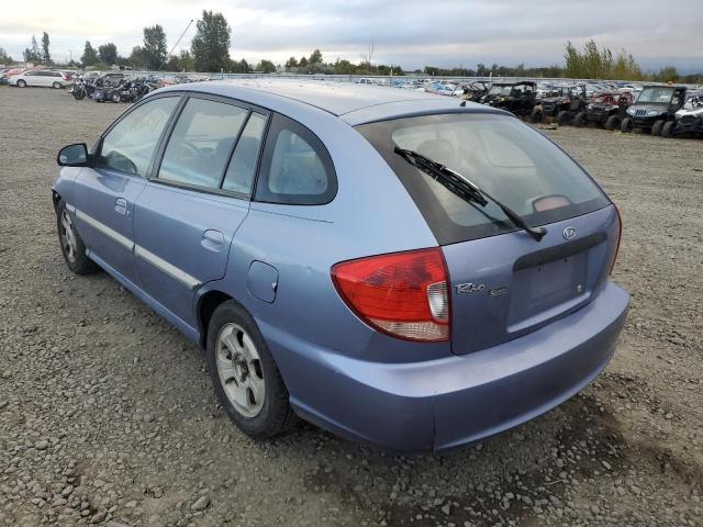 KNADC165136177138 - 2003 KIA RIO CINCO BLUE photo 3