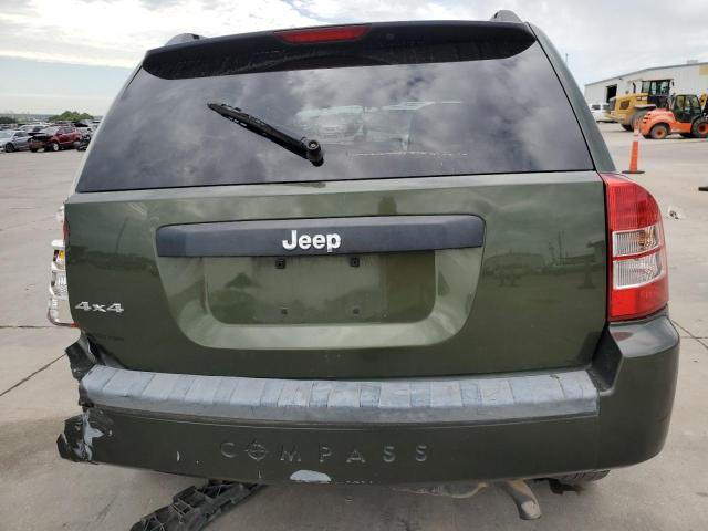 1J4FF47B49D153617 - 2009 JEEP COMPASS SPORT GREEN photo 6