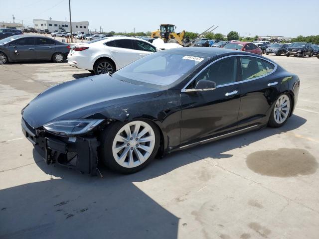 5YJSA1E18HF228483 - 2017 TESLA MODEL S Սև լուսանկար 1