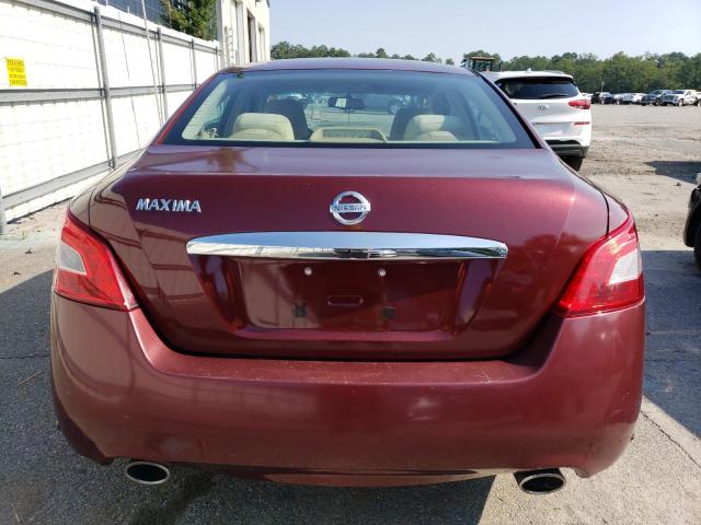 1N4AA5AP0BC806700 - 2011 NISSAN MAXIMA S BURGUNDY photo 6