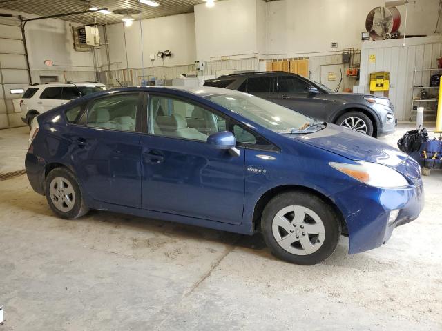 JTDKN3DU3A0006580 - 2010 TOYOTA PRIUS BLUE photo 4