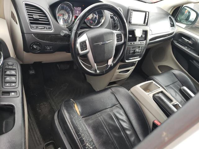 2C4RC1CG6DR621901 - 2013 CHRYSLER TOWN & COU TOURING L WHITE photo 8