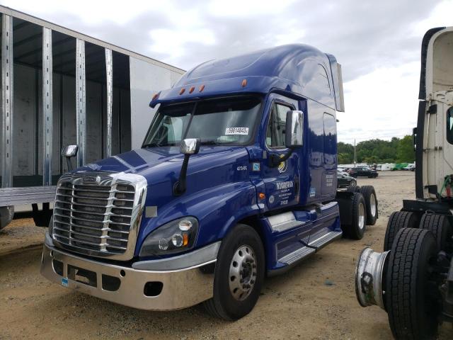 3AKJGLD5XFSGN7449 - 2015 FREIGHTLINER CASCADIA 1 BLUE photo 2