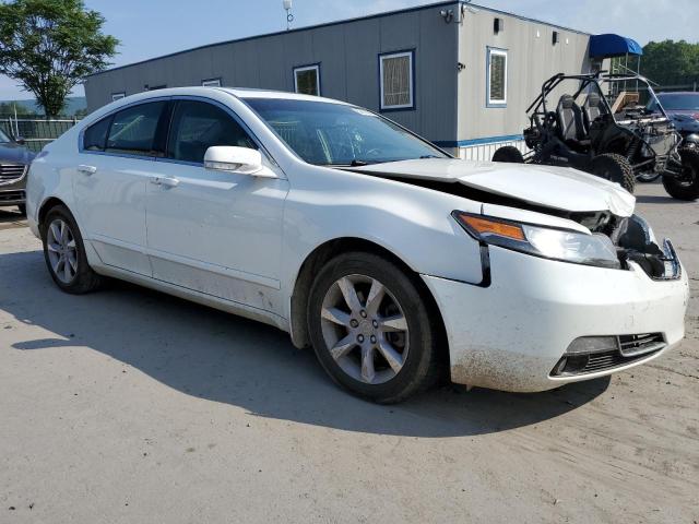 19UUA8F58DA005027 - 2013 ACURA TL TECH WHITE photo 4