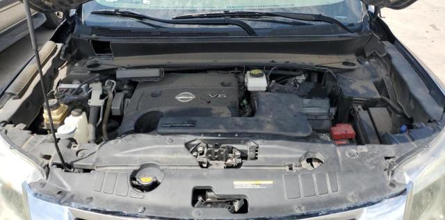 5N1AR2MN3EC675824 - 2014 NISSAN PATHFINDER S GRAY photo 12