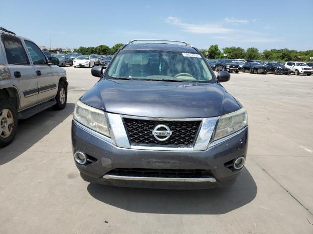 5N1AR2MN3EC675824 - 2014 NISSAN PATHFINDER S GRAY photo 5